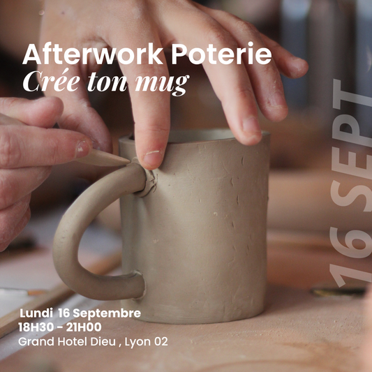 Afterwork Poterie - Crée ton mug - 16 Sept